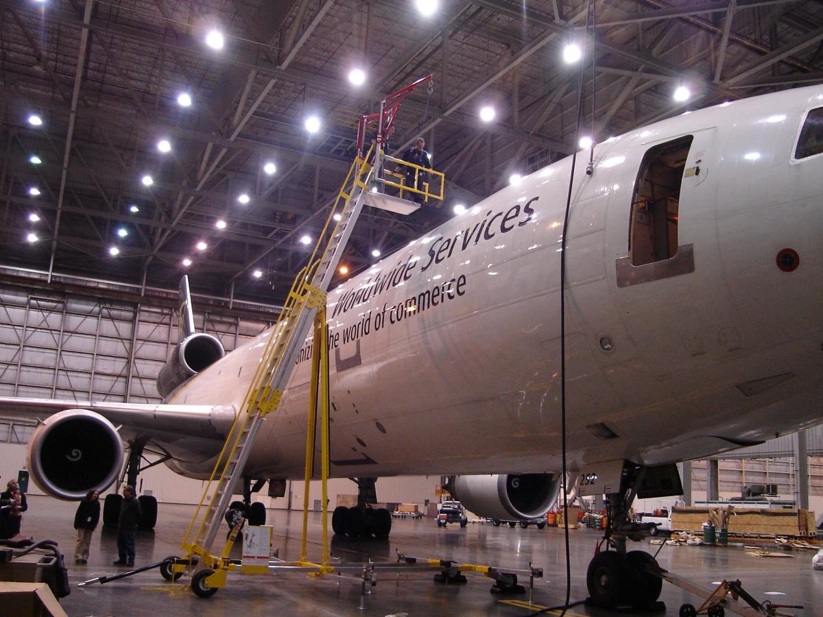Portable Fall Protection Solutions for Aircraft Maintenance